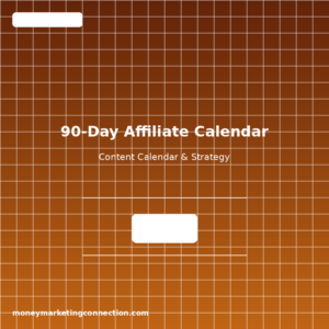 90-Day Affiliate Content Calendar