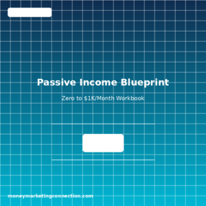 Passive Income Blueprint: Zero to $1K/Month Workbook